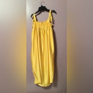 H&M yellow sun dress